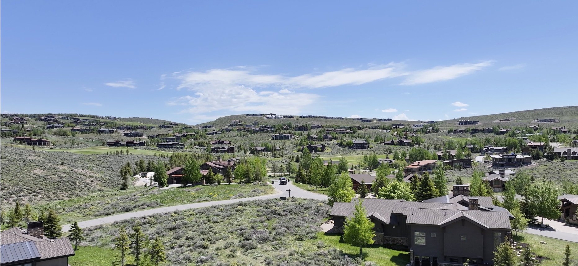 View of mountain background