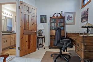 View of office space