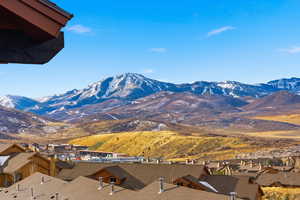 View of mountain backdrop