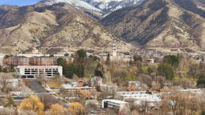 View of mountain backdrop
