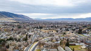 Aerial view of south Logan