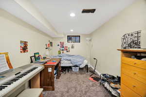 1st Bedroom with recessed lighting