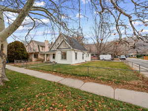 View of front facade featuring a porch