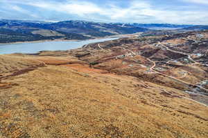 View of mountain background