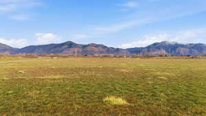Mountain view featuring rural landscape