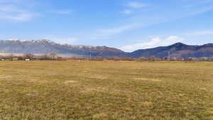 Mountain view featuring rural landscape