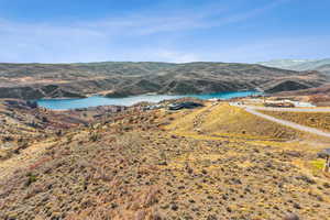 View of mountain backdrop
