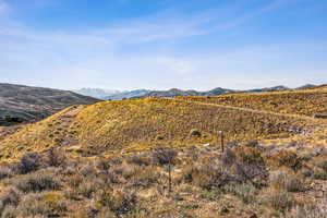 View of mountain background