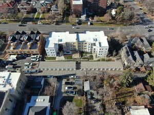 Aerial view of property and surrounding area