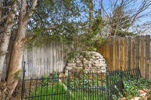 Corner Landscaping in Backyard