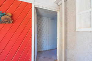 Doorway to Storage Area