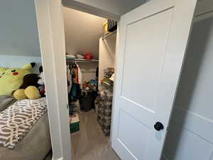View of Bonus Room closet