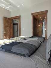 Bedroom with ensuite bathroom