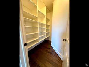 View of storage area