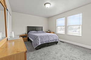 Large primary bedroom.