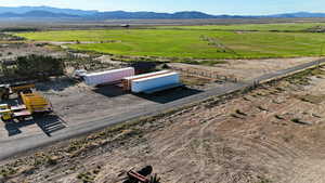View of rural area with mountains
