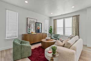 Photos are a display of model home