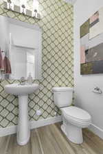 Photos are a display of model home