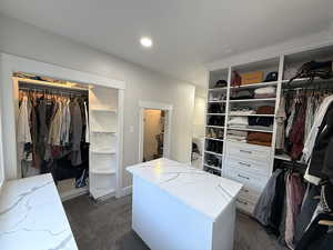 Owners Suite walk in closet