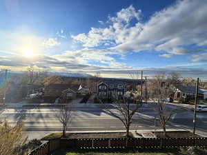 view from second floor