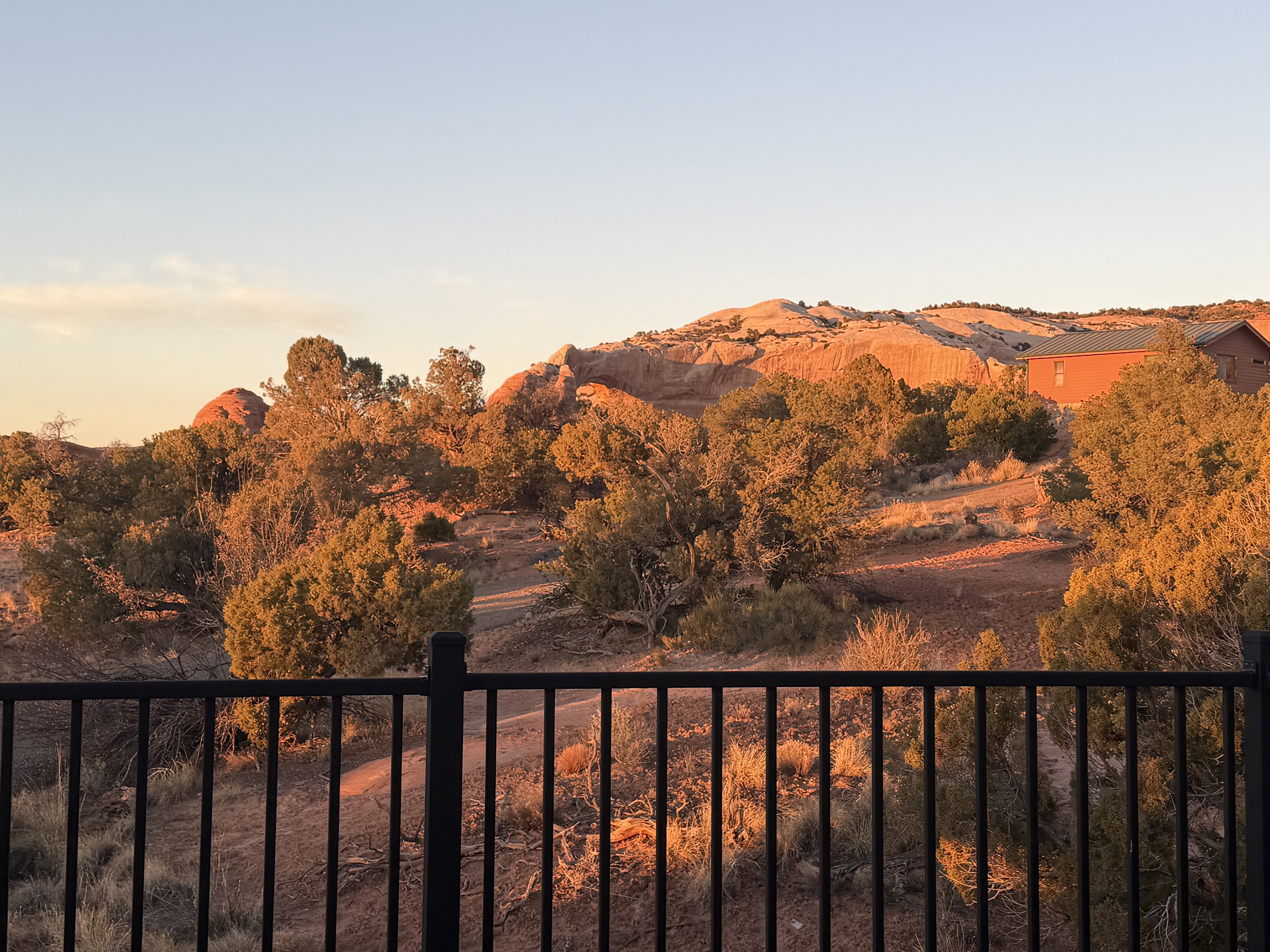 View of mountain background