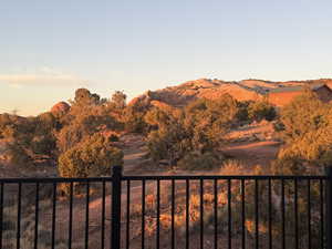 View of mountain background