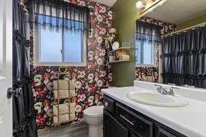 2 full bathrooms upstairs. New water heater 2023, water softener included