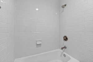 Full bathroom featuring bathtub / shower combination