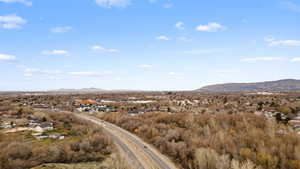 View of mountain backdrop