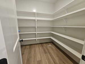 View of storage area