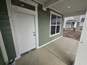 Entrance to property