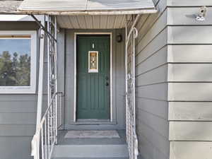 Entrance to property