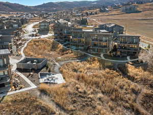 Drone / aerial view of mountains