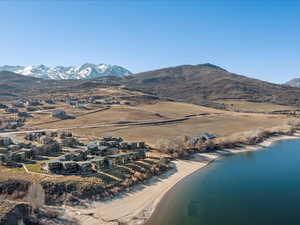 Drone / aerial view of mountains