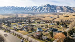 View of mountain background