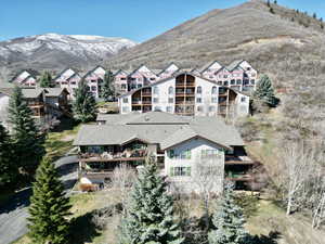 Bird's eye view of mountains