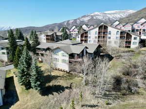 View of mountain background