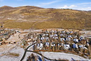 Exterior of back of house showing trails and Mountain Views
