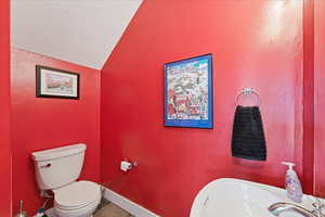 Powder Room on main level