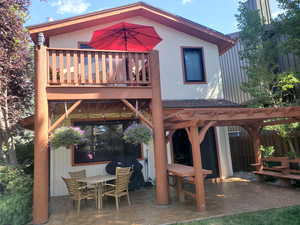 Back of home Summer View