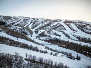 View of mountain background