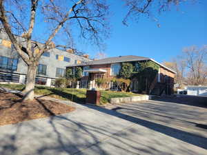 View of front of home with stairway