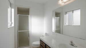 Primary bathroom, main floor