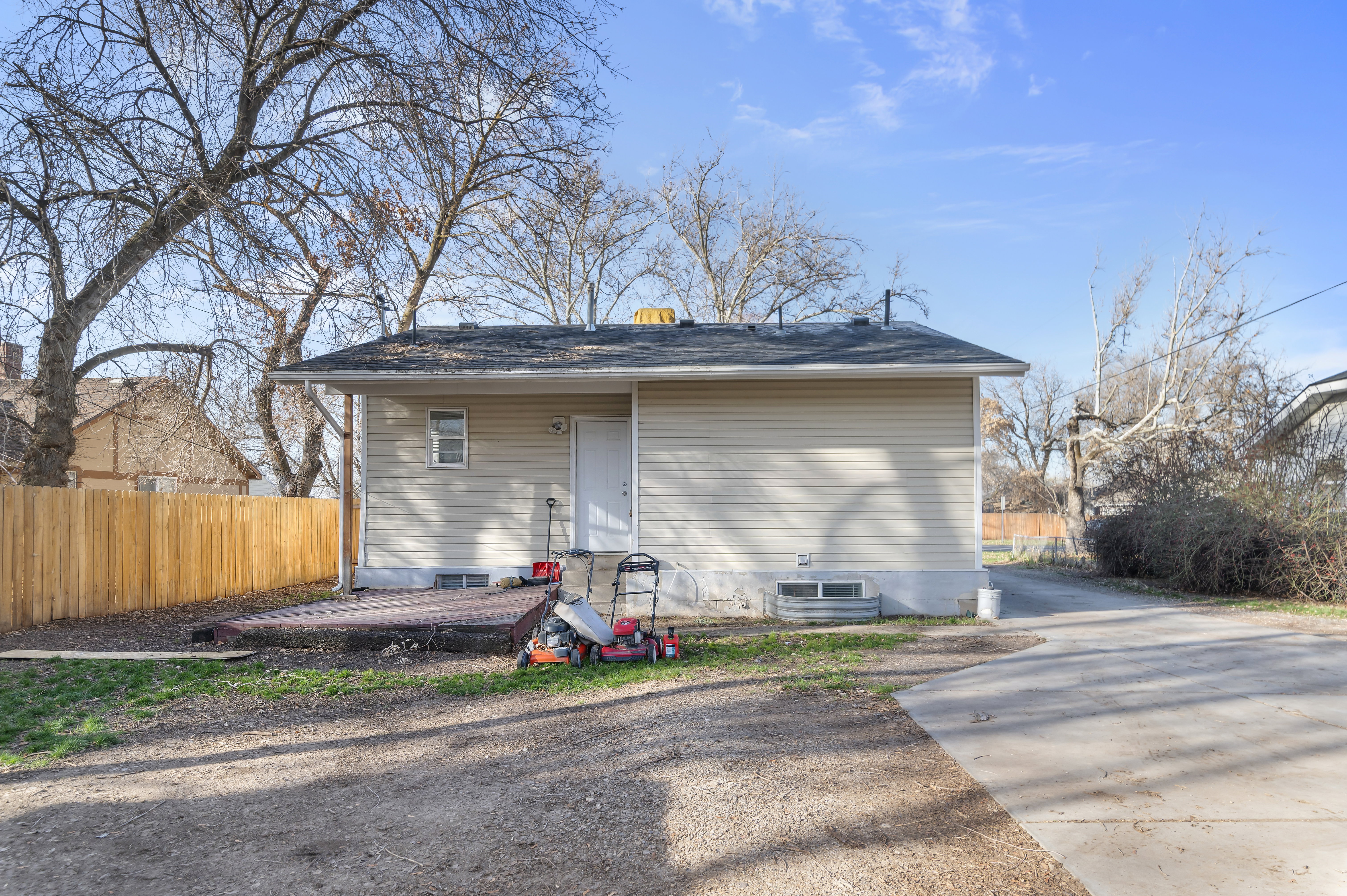 Back of house