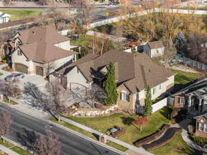 View of property location with nearby suburban area