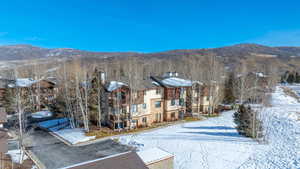 View of mountain background