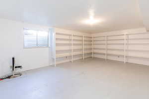 View of storage area