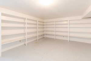 View of storage room