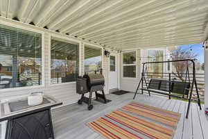 Covered deck