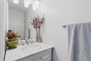 Half bath on main floor